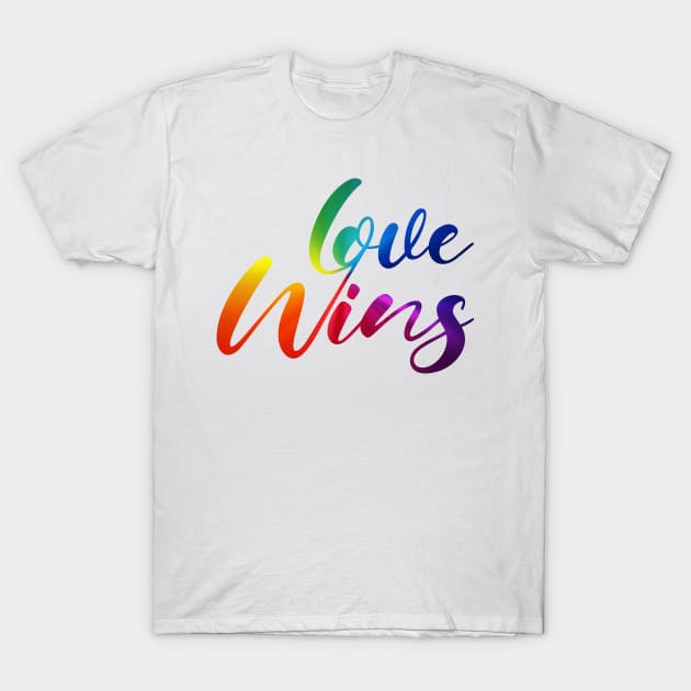 Love Wins T-Shirt by dmitryb1